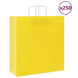 torby-papierowe-250-szt-z-uchwytami-zolte-45x17x48-cm