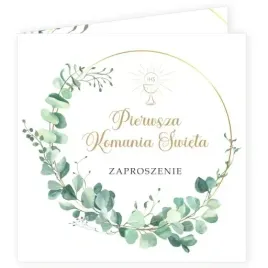 zaproszenia-na-komunie-8szt-koperty-kwadrat-komunijne-ihs-eukaliptus-zloto