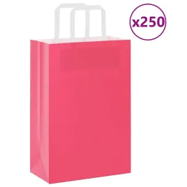 torby-papierowe-250-szt-z-uchwytami-rozowe-21x11x31-cm