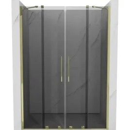 mexen-velar-duo-drzwi-prysznicowe-160-cm-zlote-grafitowe-szklo