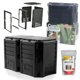 kompostownik-2-komorowy-prosperplast-800-l-czarny