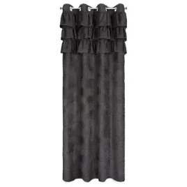 zaslona-na-przelotkach-z-tkaniny-moherowej-z-falbanami-agis2-140x250-czarna