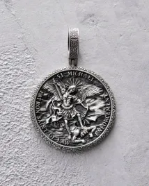 srebrny-wisiorek-st-archangel-michael-prayer