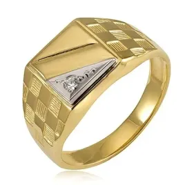 zloty-sygnet-meski-z-brylantem-006ct-585-14k-r28