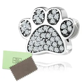 zawieszka-srebrna-charms-pies-lapka-koralik-beads-oryginalny-srebro