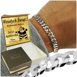 srebrna-bransoleta-meska-pancerka-65mm-20cm-diamentowana-925-grawer-gratis