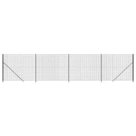 ogrodzenie-z-siatki-ze-stopami-slupkow-antracytowe-22x10-m