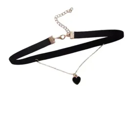 md-czarny-choker-naszyjnik-na-szyje-or-serduszko