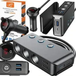 rozdzielacz-rozgaleznik-zapalniczki-4-usb-qc-i-pd
