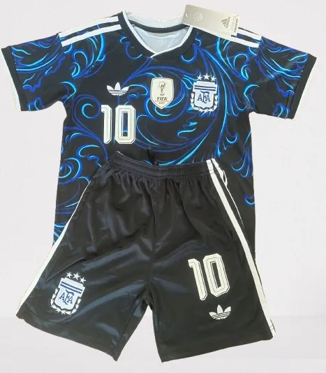 Najnowszy strój komplet 2026 Argentyna Messi dla dzieci  8-9 lat 135-145cm r24