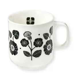 kubek-black-flowers-mr-and-mrs-clynk-250-ml
