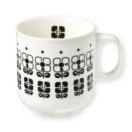 kubek-black-geometrics-flowers-mr-and-mrs-clynk-250-ml