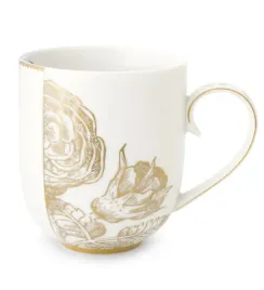 kubek-porcelanowy-royal-white-golden-flower-pip-studio-325-ml