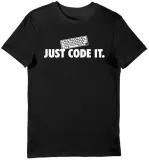 koszulka-meska-dla-programisty-just-code-it-czarna-s