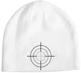 czapka-beanie-zimowa-fajny-nadruk-tarcza-cel