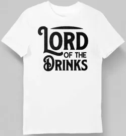 koszulka-meska-lord-of-the-drinks-biala-m