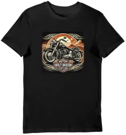 koszulka-meska-z-motorem-harley-davidson-czarna-xl