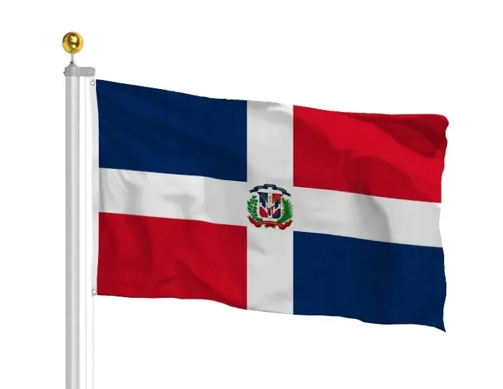 Flaga Dominikana 150x90 cm Flagi Republika Dominikany Dominican Republic