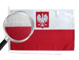 flaga-bandera-len-polska-z-godlem-lniana-na-jacht-jachtowa-zeglarska