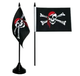 flaga-na-biurko-pirat-z-chusta-piracka-10x15-cm-stojak-30-cm-flagi-pirackie