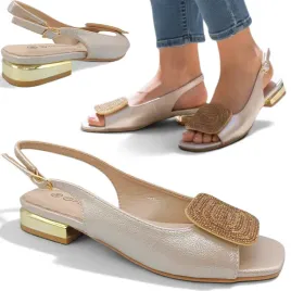 potocki-38-sandalki-damskie-niski-obcas-skorzana-wkladka-klamra-eleganckie