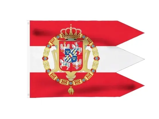 Flaga Rzeczpospolita Obojga Narodów 150x100 cm Polska Polski # wycięta