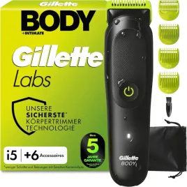 gillette-labs-i5-body-intimate-trymer-meski-z-technologia-skinfirst