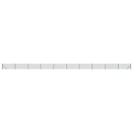 ogrodzenie-z-siatki-ze-stopami-slupkow-zielone-08x25-m