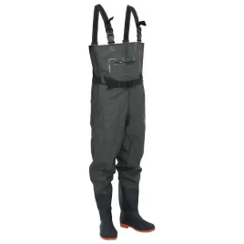 wodery-wedkarskie-z-butami-regulowane-ciemnozielone-pvc-rozmiar-39