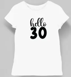 koszulka-damska-na-30-urodziny-hello-30-biala-xl