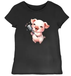koszulka-damska-ze-swinka-z-mikrofonem-czarna-2xl
