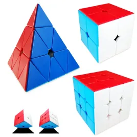 kostka-rubika-2x2-3x3-piramida-oryginalne-wyregulowane-szybkie-kostki