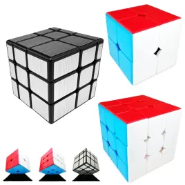 kostka-rubika-2x2-3x3-mirror-srebrna-oryginalne-wyregulowane-szybkie