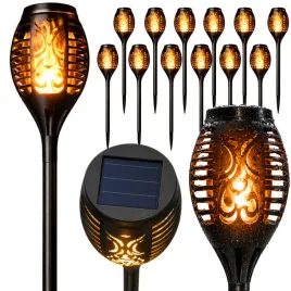 12x-lampa-solarna-xl-pochodnia-efekt-plomienia-ognia-wbijana-czujnik-zmierzchu-51cm