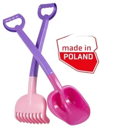 lopata-i-grabie-duze-2-kolor-dla-dziewczynki-roz-i-fiolet-na-plaze-hemar