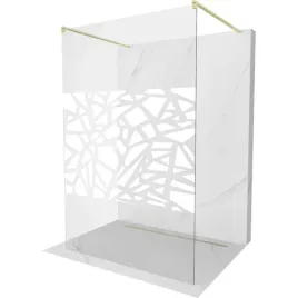 mexen-kioto-scianka-prysznicowa-100x200-cm-bialy-wzor-zloty-8mm