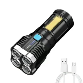 latarka-led-wielofunkcyjna-taktyczna-mocna-5-xled-1cob-4led