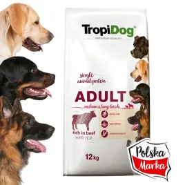 tropidog-premium-karma-dla-doroslych-duzych-i-srednich-psow-wolowina-12kg