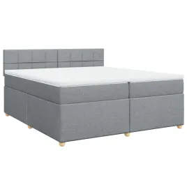 lozko-kontynentalne-z-materacem-jasnoszare-tkanina-200x200-cm