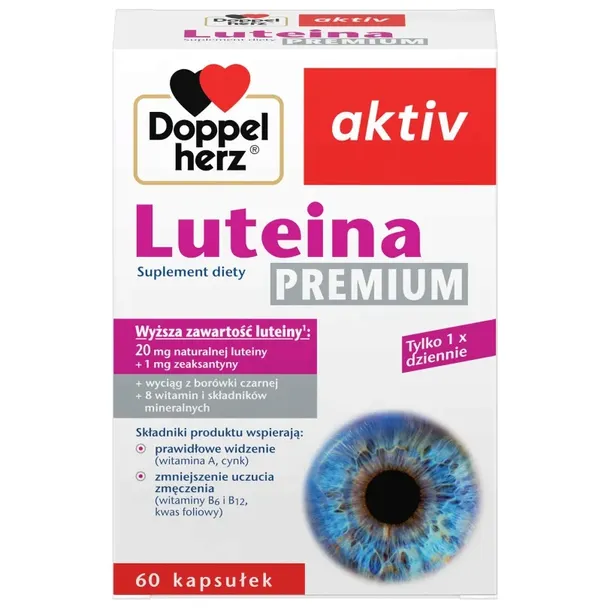 Doppelherz® aktiv Luteina PREMIUM, 60 kapsułek