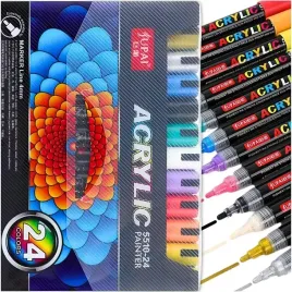 markery-akrylowe-mazaki-flamastry-24-kolory-pisaki-wodoodporne-etui