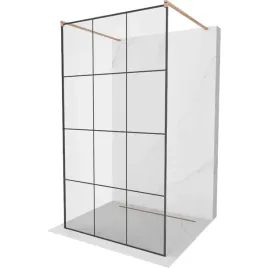 mexen-kioto-scianka-prysznicowa-110x200cm-czarna-miedz-szczotkowana