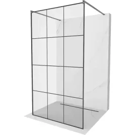 mexen-kioto-120x200-cm-scianka-prysznicowa-czarne-wzory-gun-gray