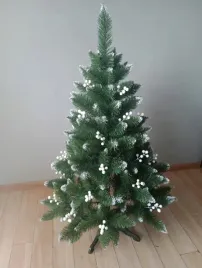 choinka-sztuczna-sosna-120-cm-gesta-premium-osniezona-z-owocami-na-stojaku