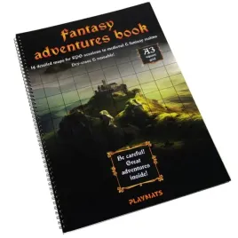 ksiega-rpg-a3-mata-zmywalna-fantasy-adventures-book-fantasy-siatka-kwad