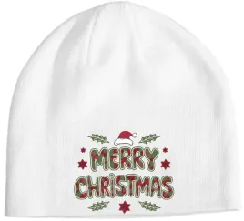 czapka-beanie-zimowa-fajny-nadruk-merry-christmas-swieta-idealny-prezent