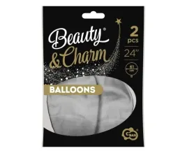 balony-beautyandcharm-platynowe-srebrne-2szt