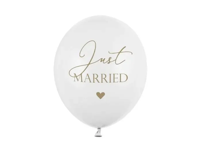 balony-just-married-30cm