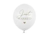 balony-just-married-30cm-ksztalt-klasyczny