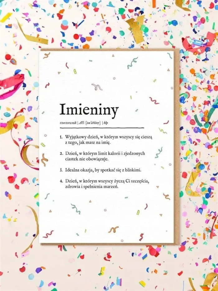 karnet-imieniny